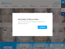 Tablet Screenshot of bellakara.com